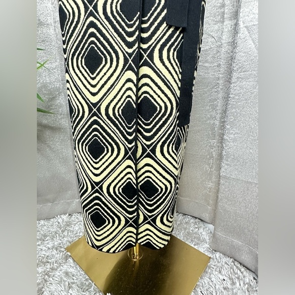 NWT Tanya Taylor Candace Geo-Jacquard Print Midi Skirt in Cream & Black Sz XS - Picture 7 of 13